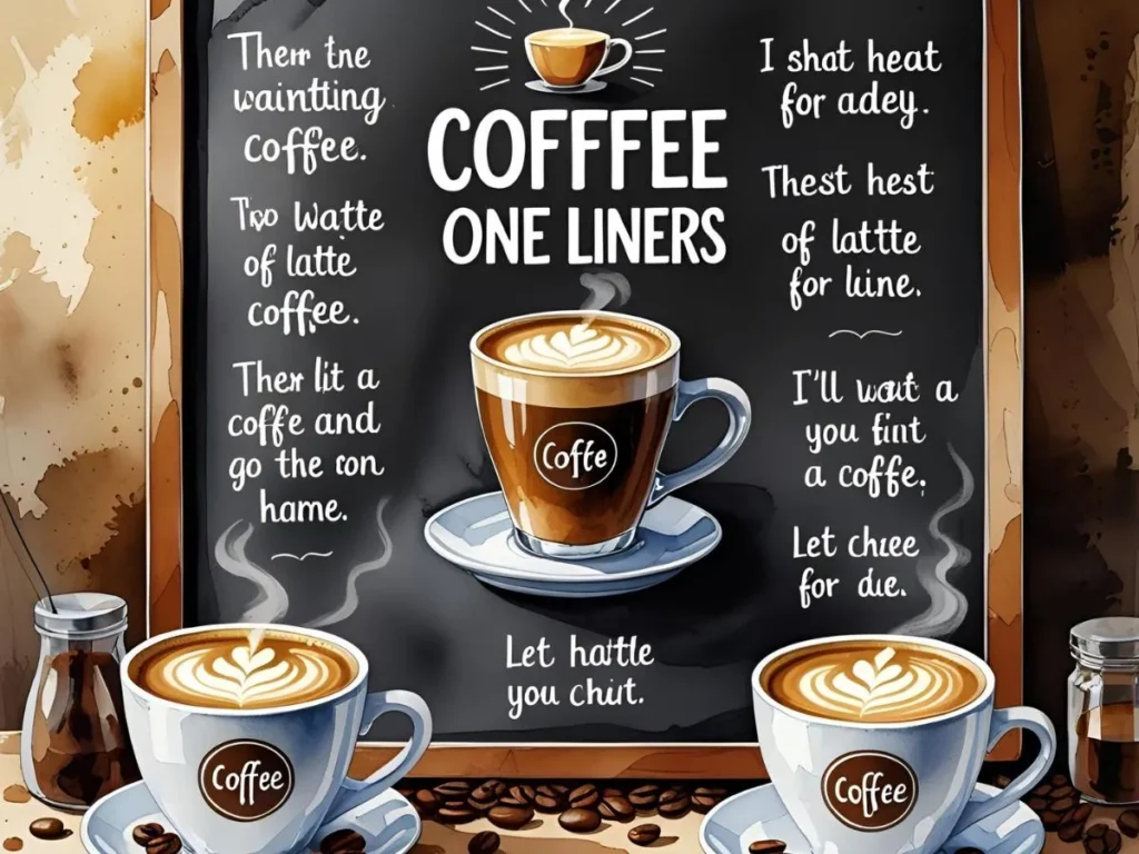 Coffee Puns One Liners