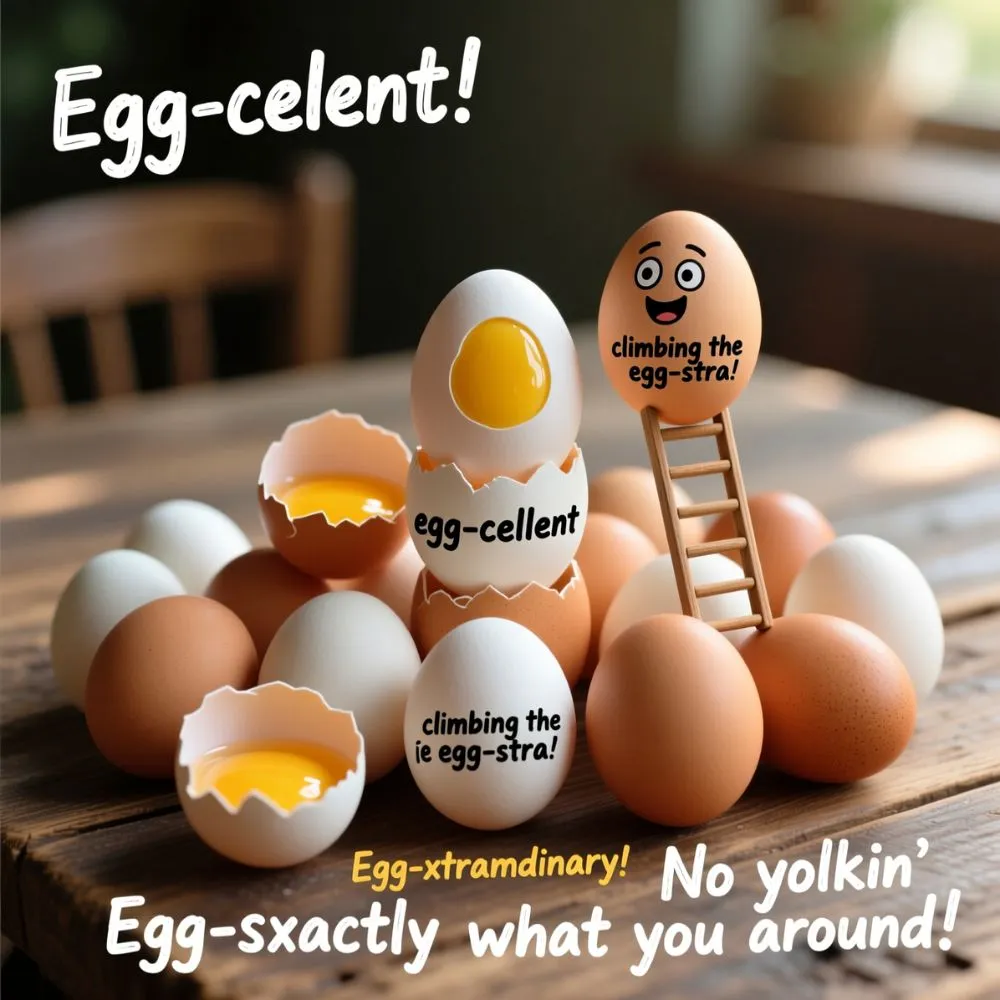 Egg Related Puns