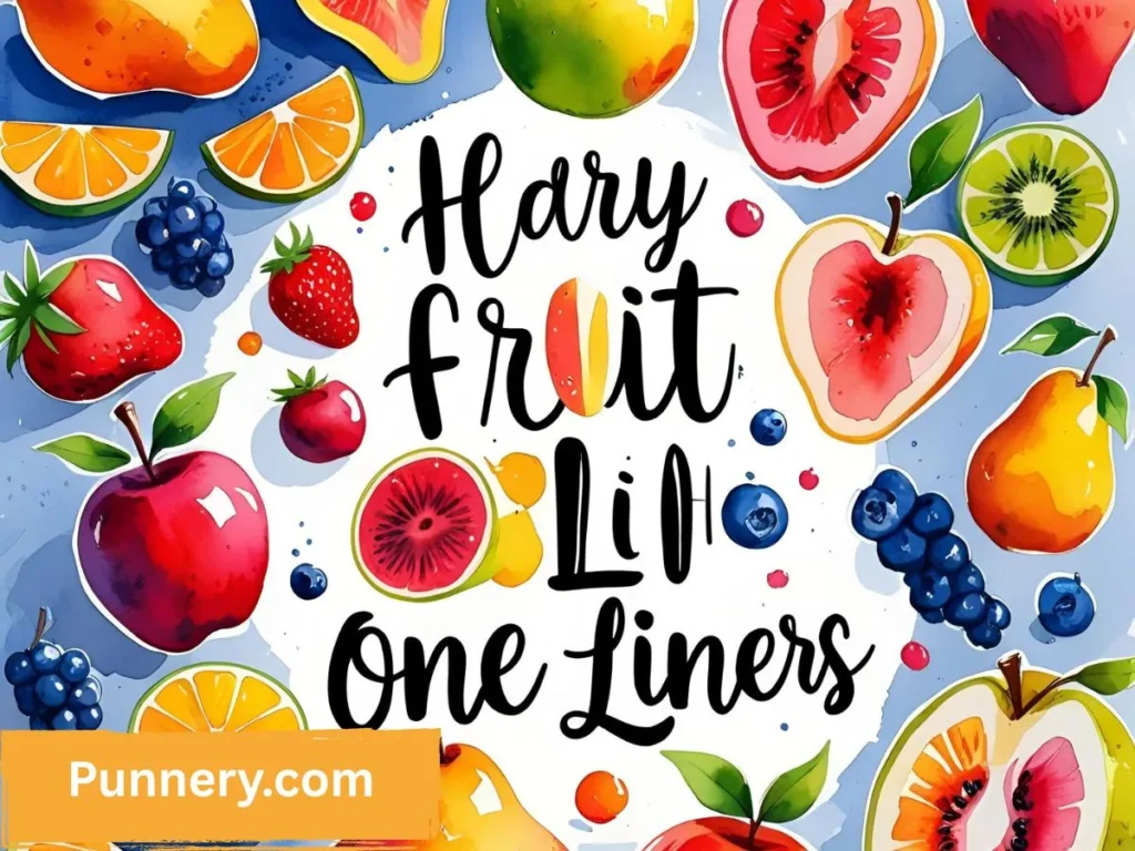 Fruit Puns One Liners