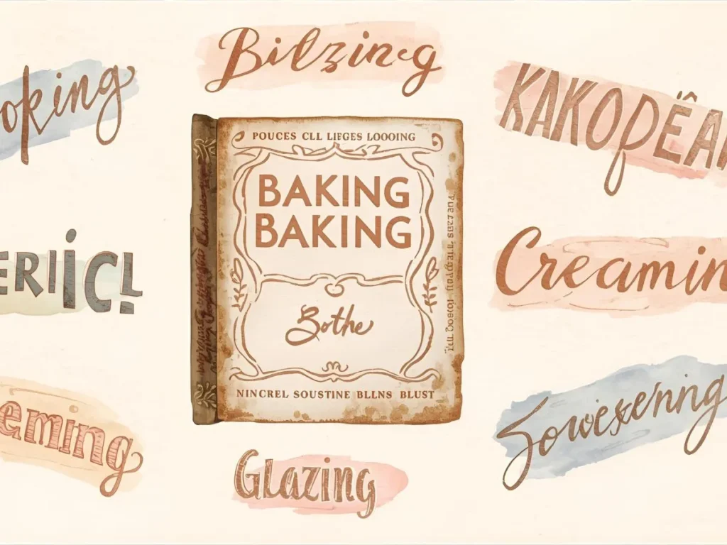 Baking Terms