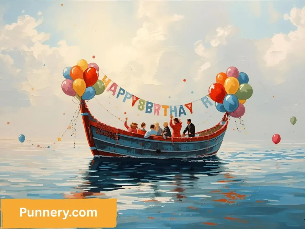 Birthday Boat Puns 