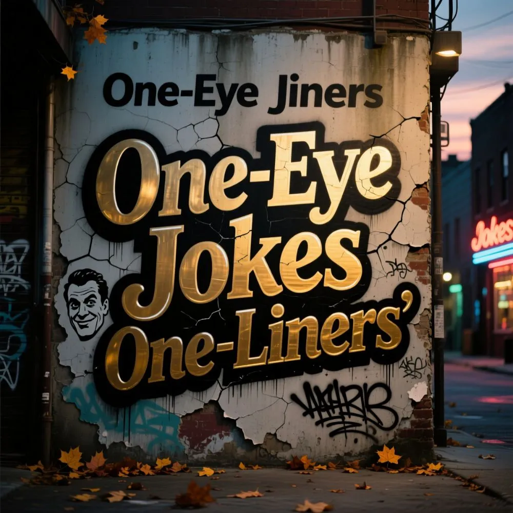 One-Eye Jokes One-Liners