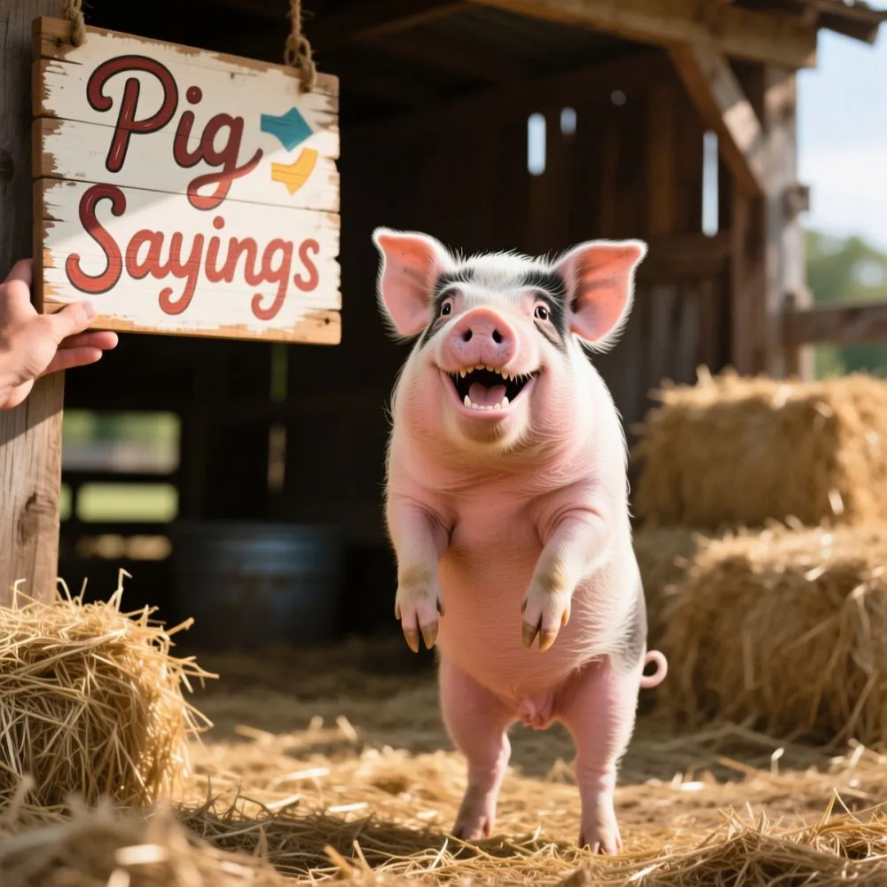 Pig Sayings Funny