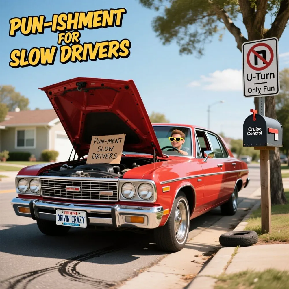 puns about driving