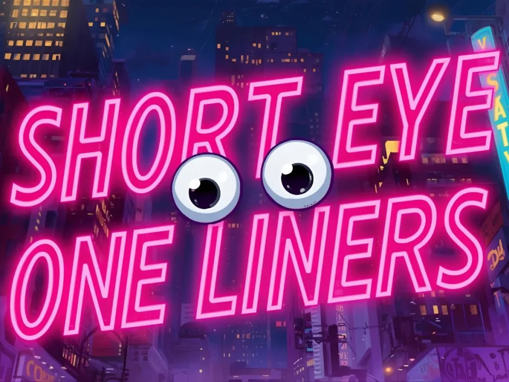 Short Eye Puns One Liners