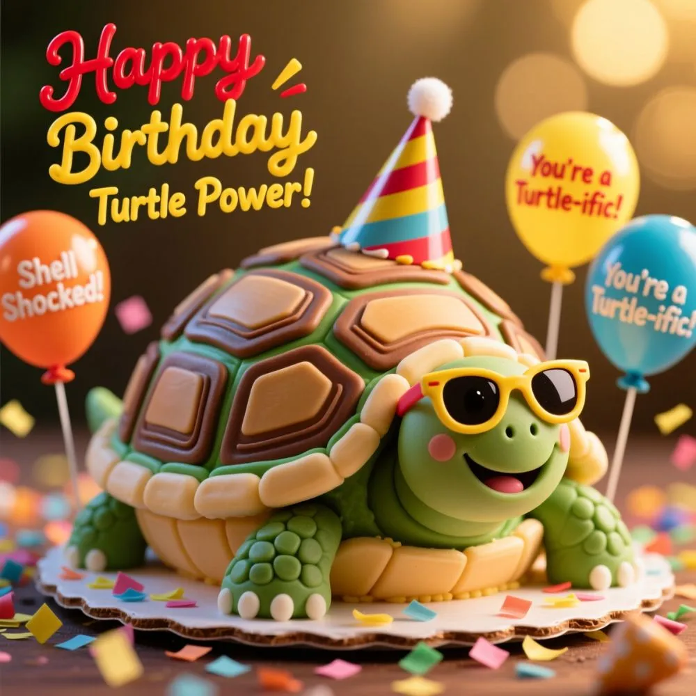 Turtle Birthday Puns