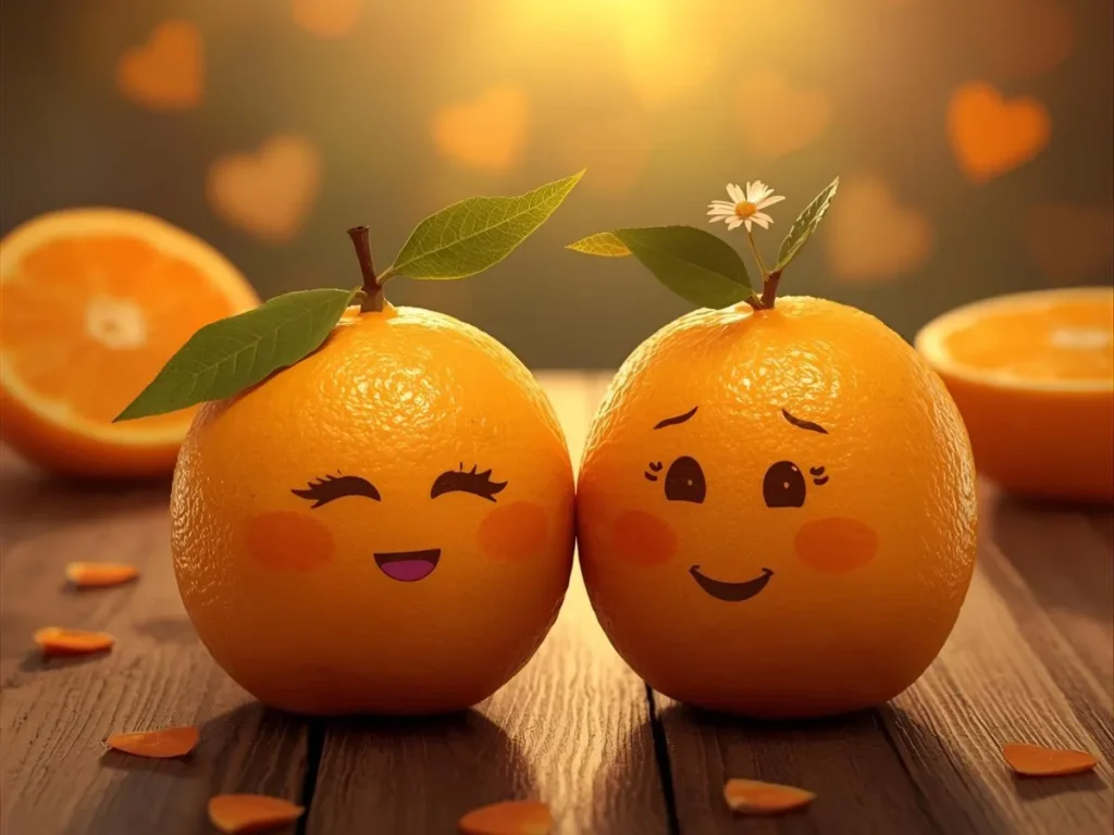 Cute Orange Puns for Couples