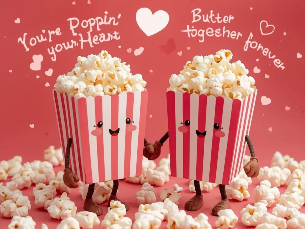 Cute Popcorn Puns for Couples 