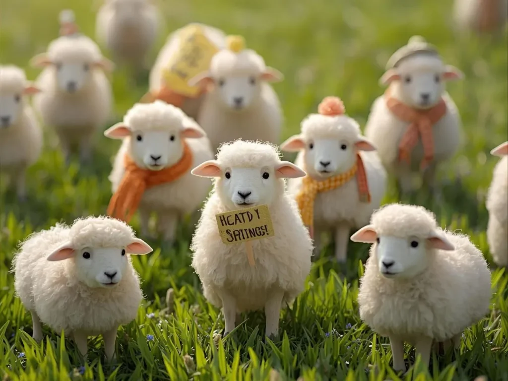 Cute Sheep Puns for Kids