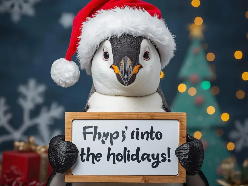 Holiday Penguin Puns
