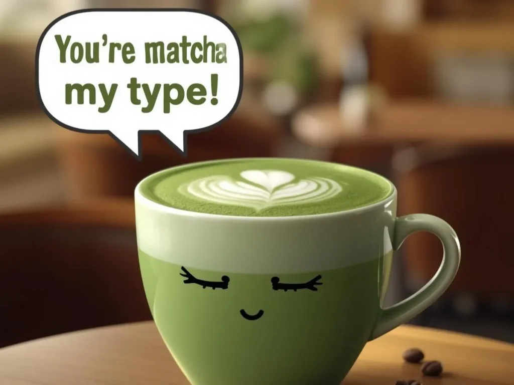 Matcha Latte Puns