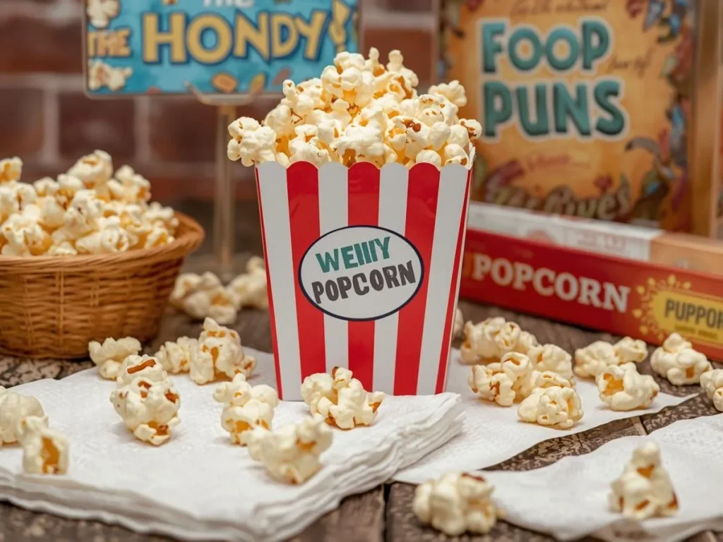 Popcorn Puns for Foodies