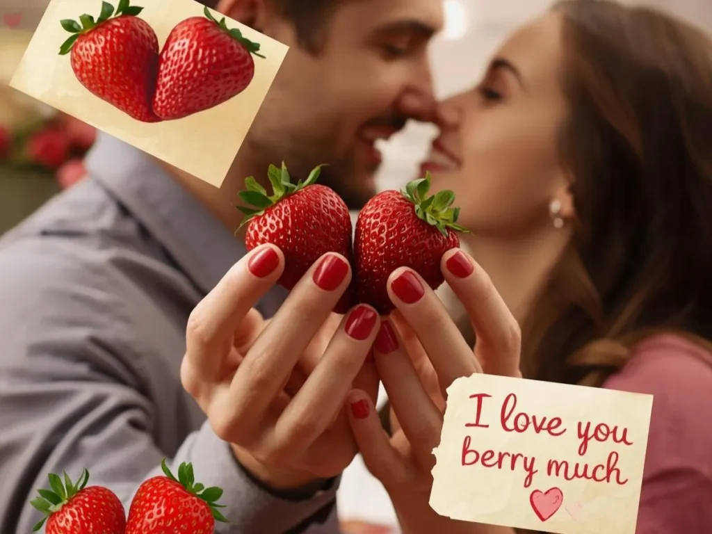 Strawberry Love Puns for Couples