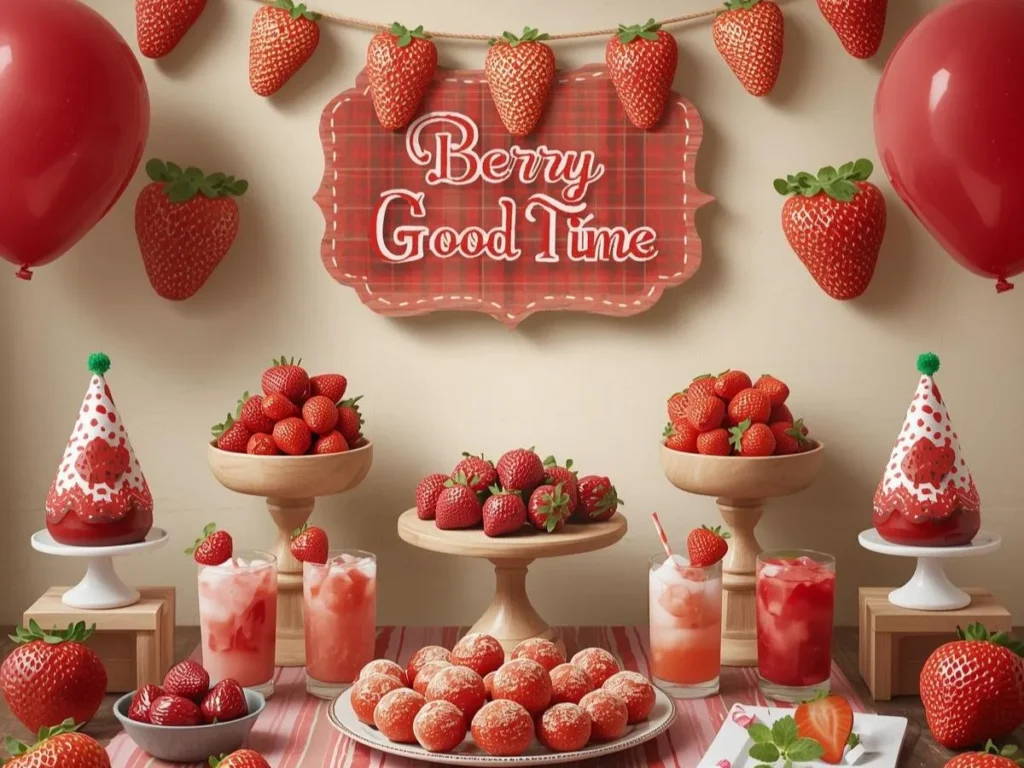 Strawberry Party Puns