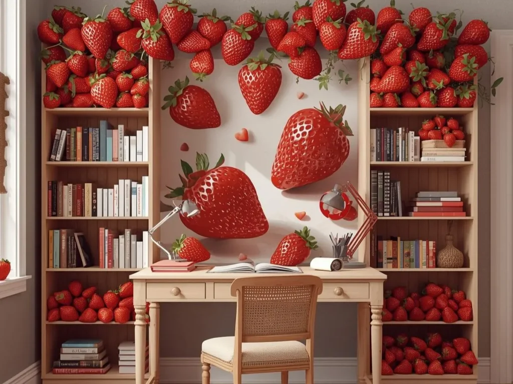 Strawberry Work & Study Puns