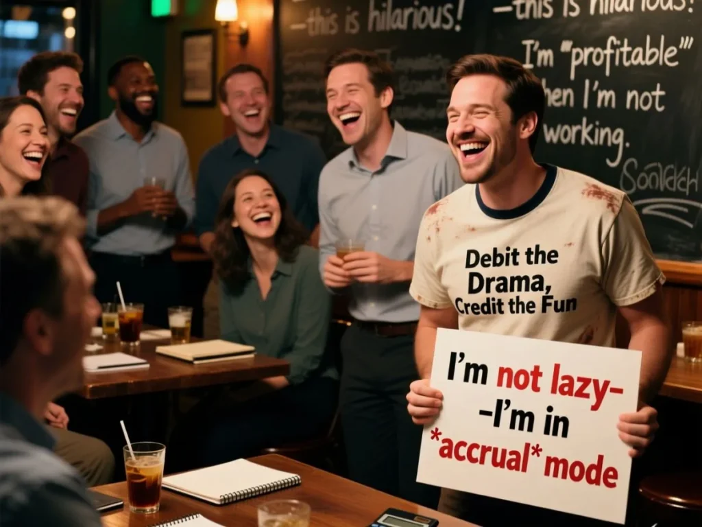 Accounting Puns for Memes & Comedy Nights