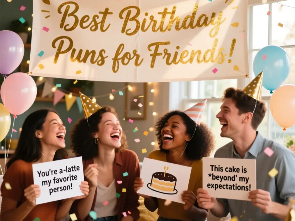 Best Birthday Puns for Friends