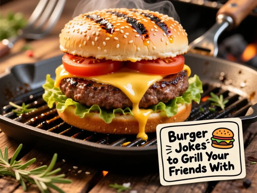 Burger Jokes to Grill Your Friends With