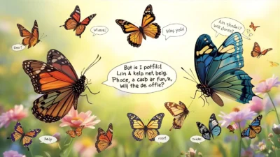 Butterfly Puns