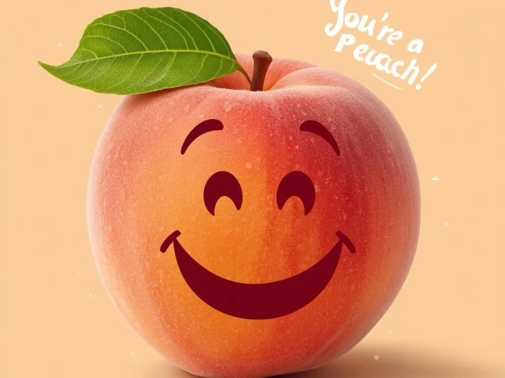 Classic Sweet Peach Puns