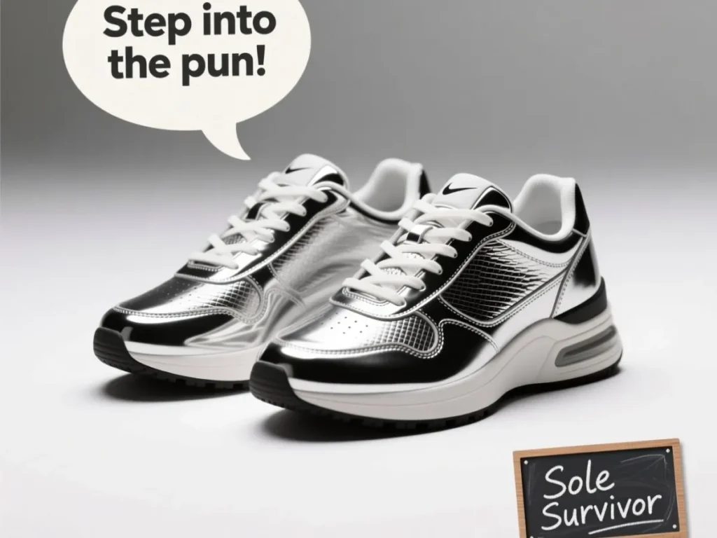 Creative Shoe Puns for Captions