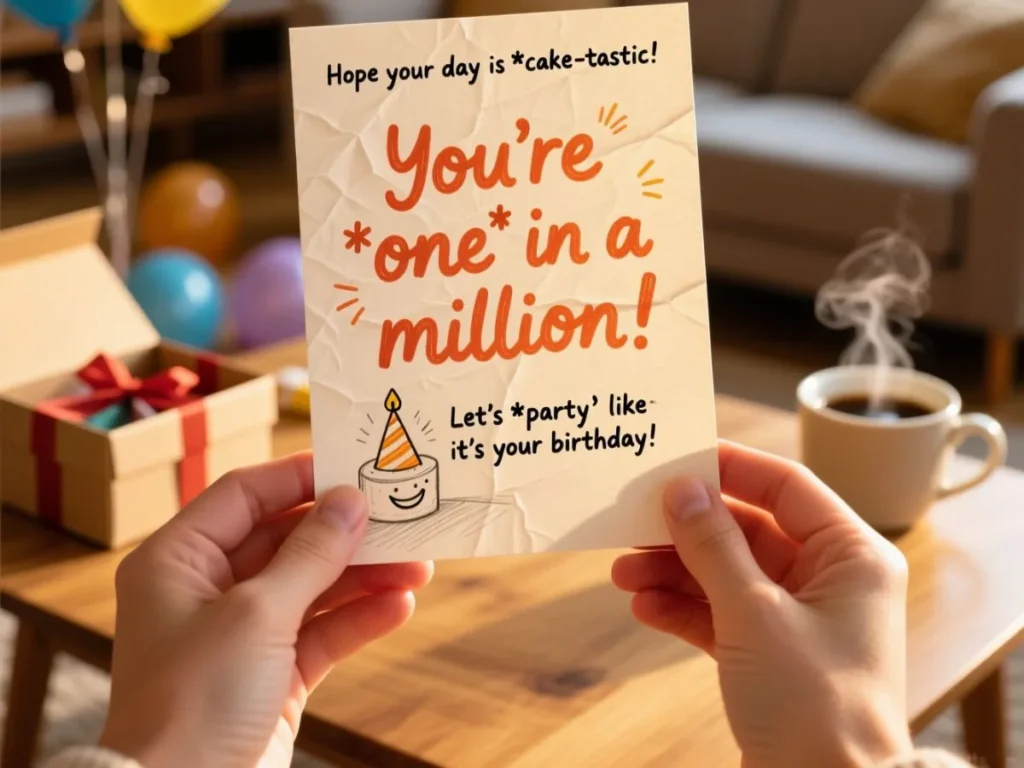 Cute Birthday Puns for Loved Ones