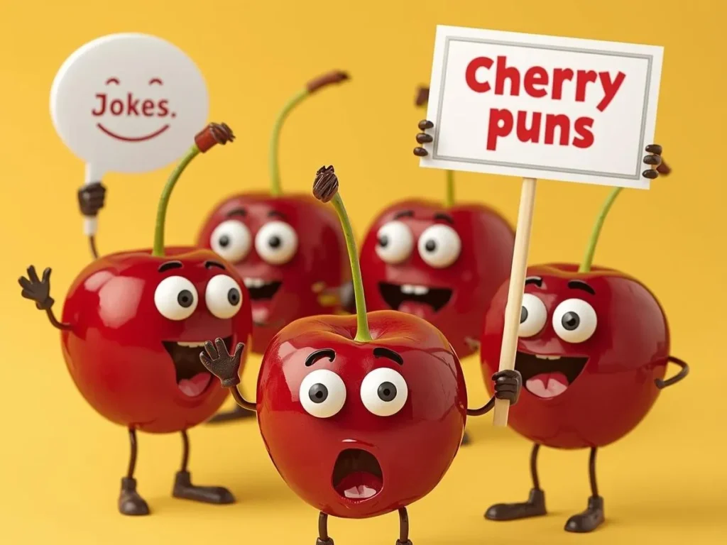 Funny & Silly Cherry Puns for Kids