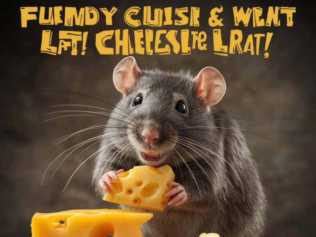 Funny Rat Puns for Cheese Lovers