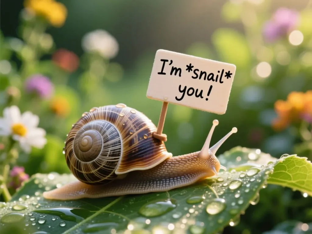 Funny Snail Puns for Everyday Laughs