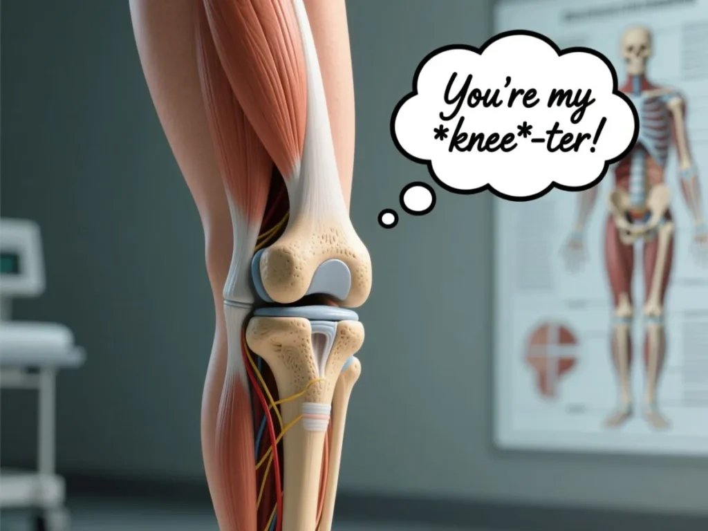 Knee Puns for Medical & Anatomy Fans