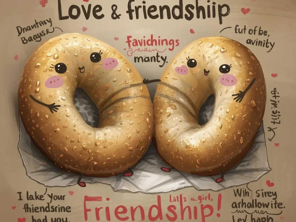 Love & Friendship Bagel Puns