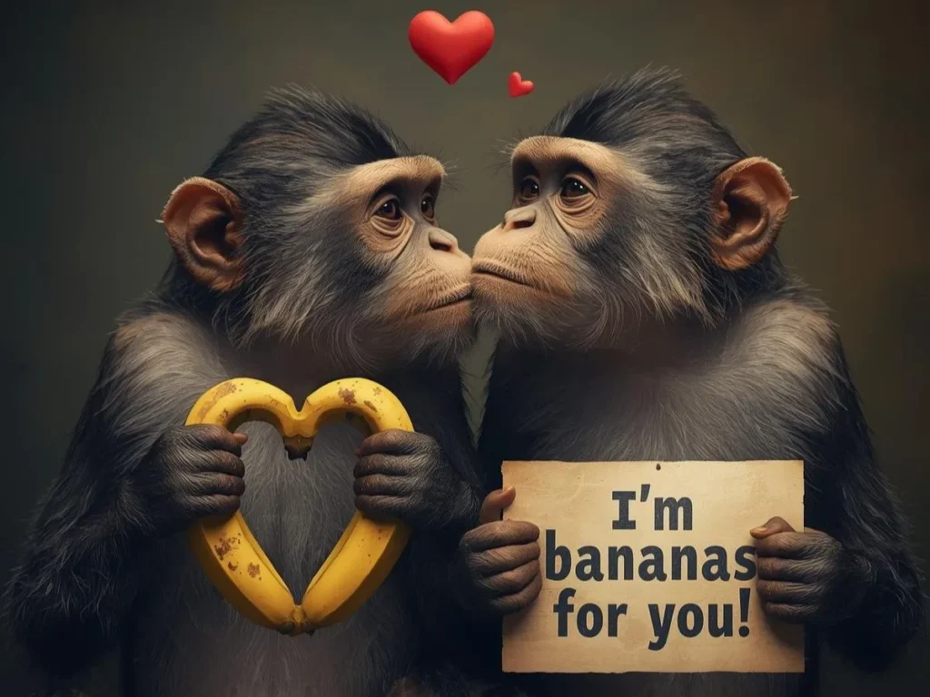 Monkey Puns about Love & Affection