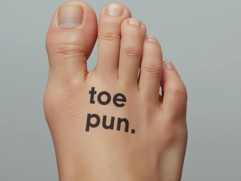 One Liner & Random Toe Puns