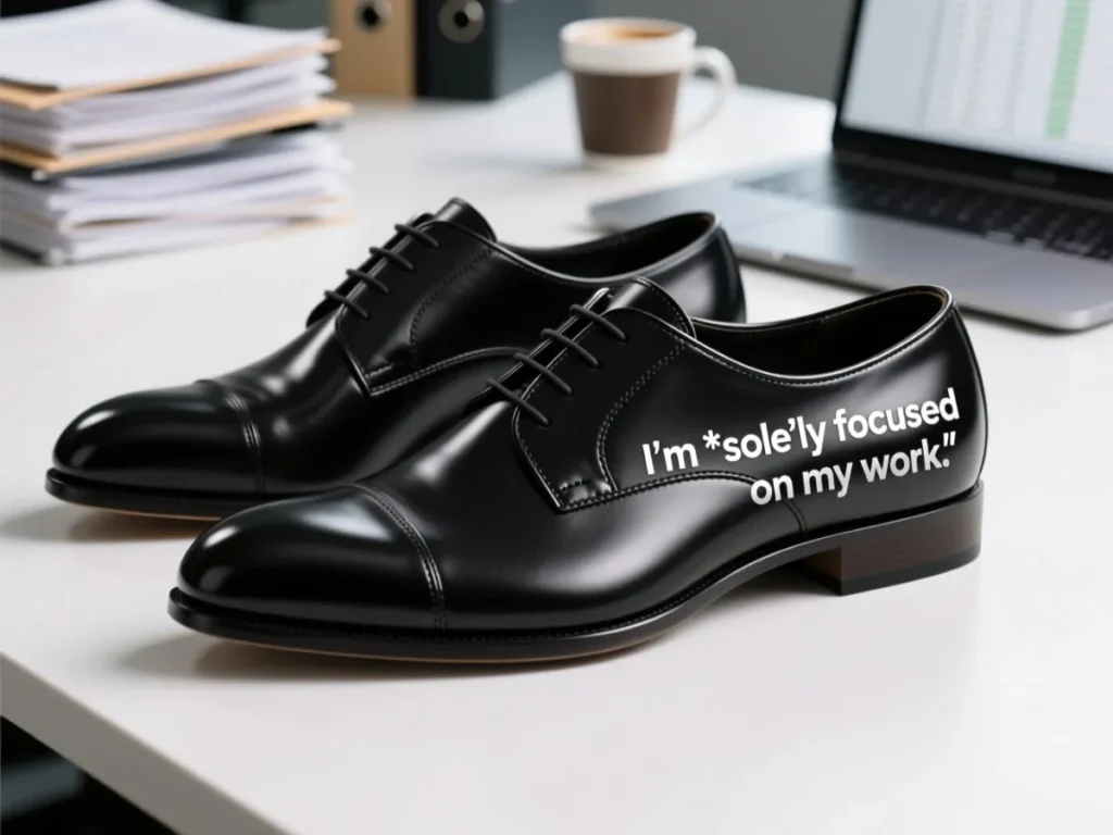 Punny Shoe Puns for Work