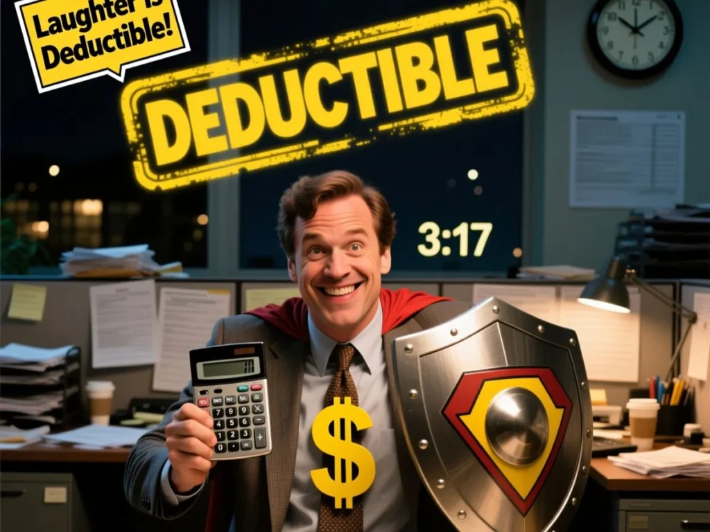 Puns for Tax Season Laughter is Deductible