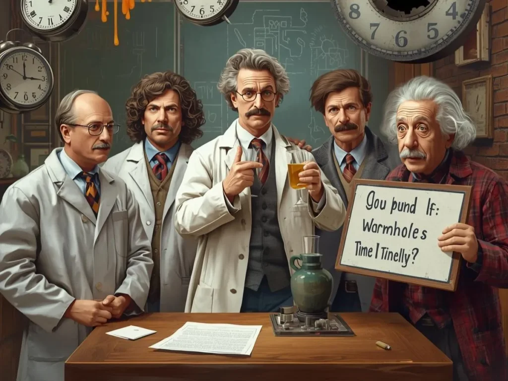 Relativity & Time Travel Puns