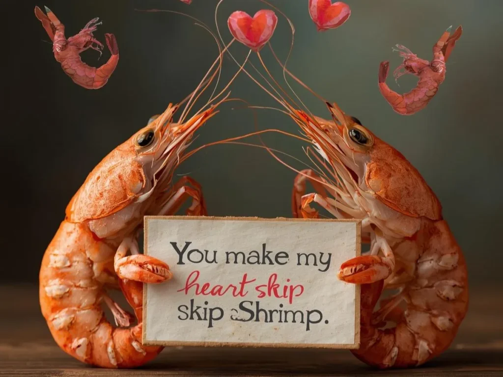 Romantic Shrimp Puns