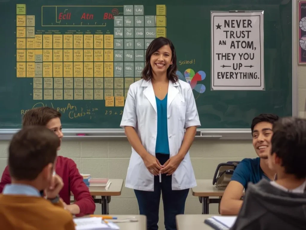 School Science Class Puns