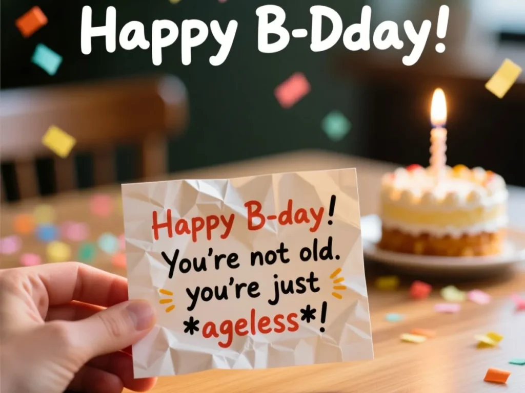 Short Birthday Puns for Quick Wishes