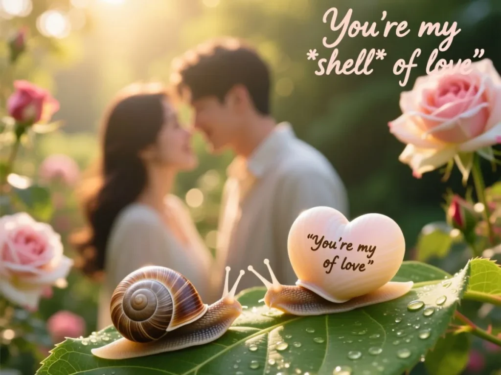 Snail Love Puns for Couples