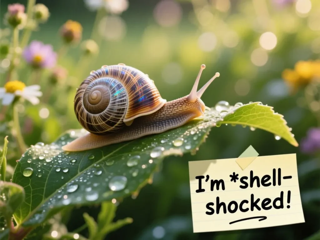 Snail Puns for Instagram Captions
