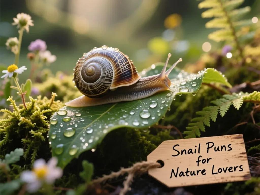 Snail Puns for Nature Lovers