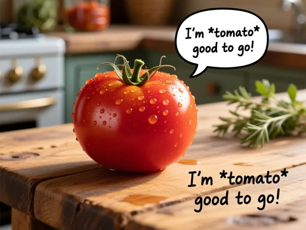 Tomato Puns for Instagram Captions