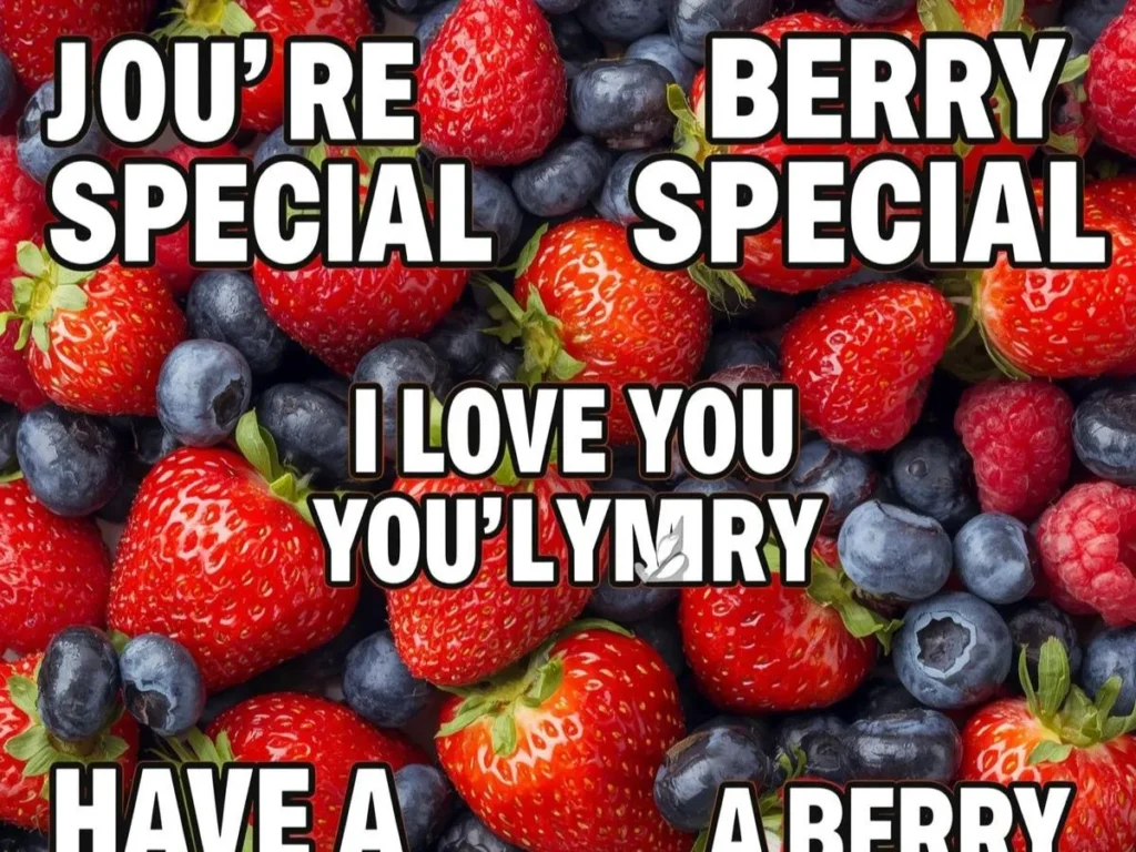 Trendy Berry Puns for Memes & Messages