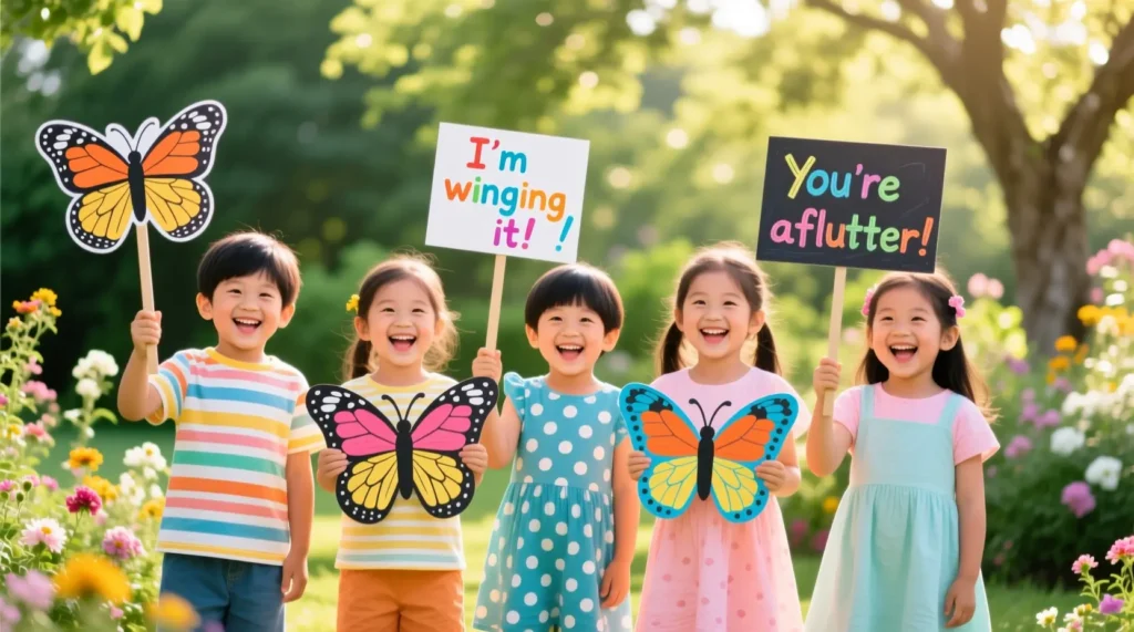 Butterfly Puns for Kids