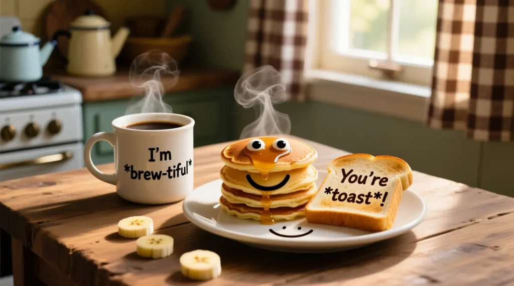Coffee and Breakfast Puns