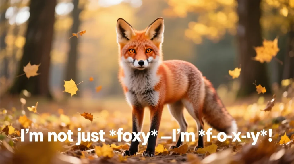 Fox Puns for Instagram Captions