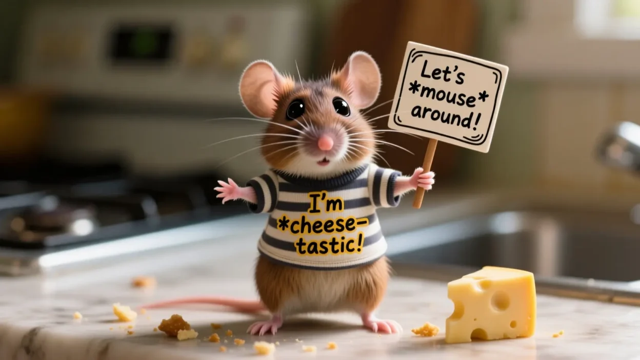 Funny Mouse Puns 