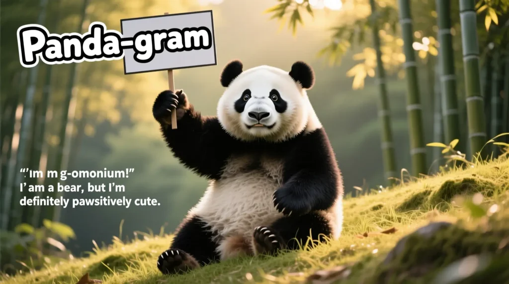 Funny Panda Puns for Instagram Captions