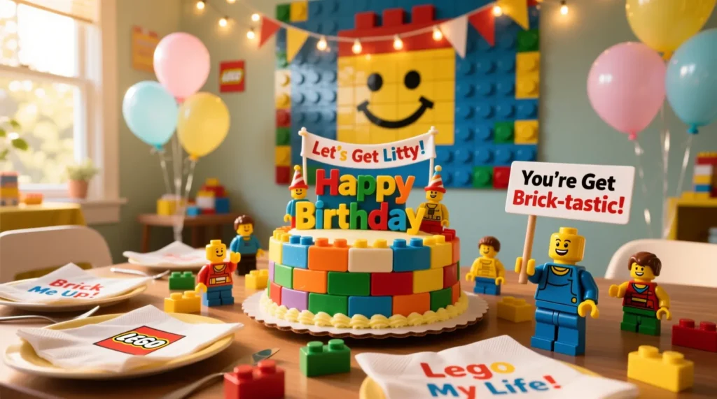 Lego Birthday Puns and Party Jokes